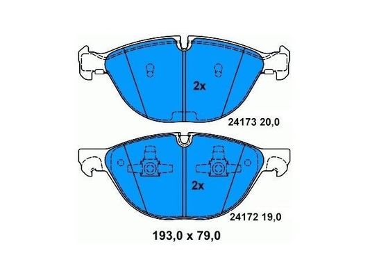 X6 E71 BMW แบรนด์หน้า 34116778048 ป้องกันสนิม