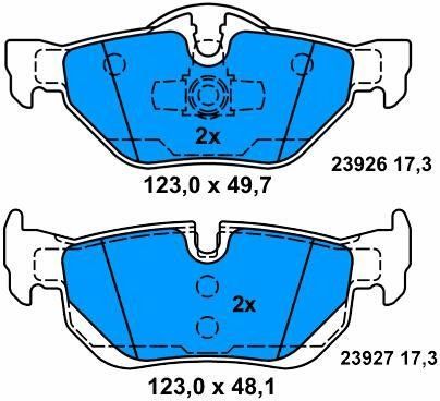 ความแข็งแรงสูง 34216767150 ส่วนเบรค BMW สําหรับ BMW X1 E84 และ 3 Touring E91